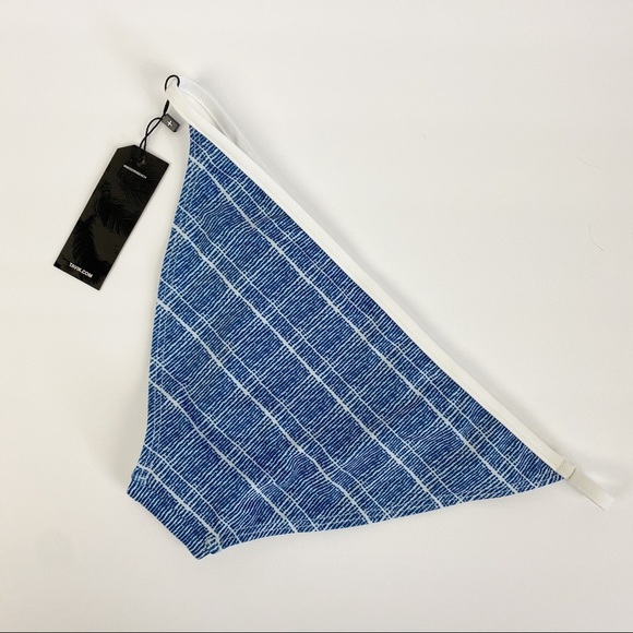 Tavik Antic Off the Grid Blue String Bikini Bottom - Picture 5 of 8